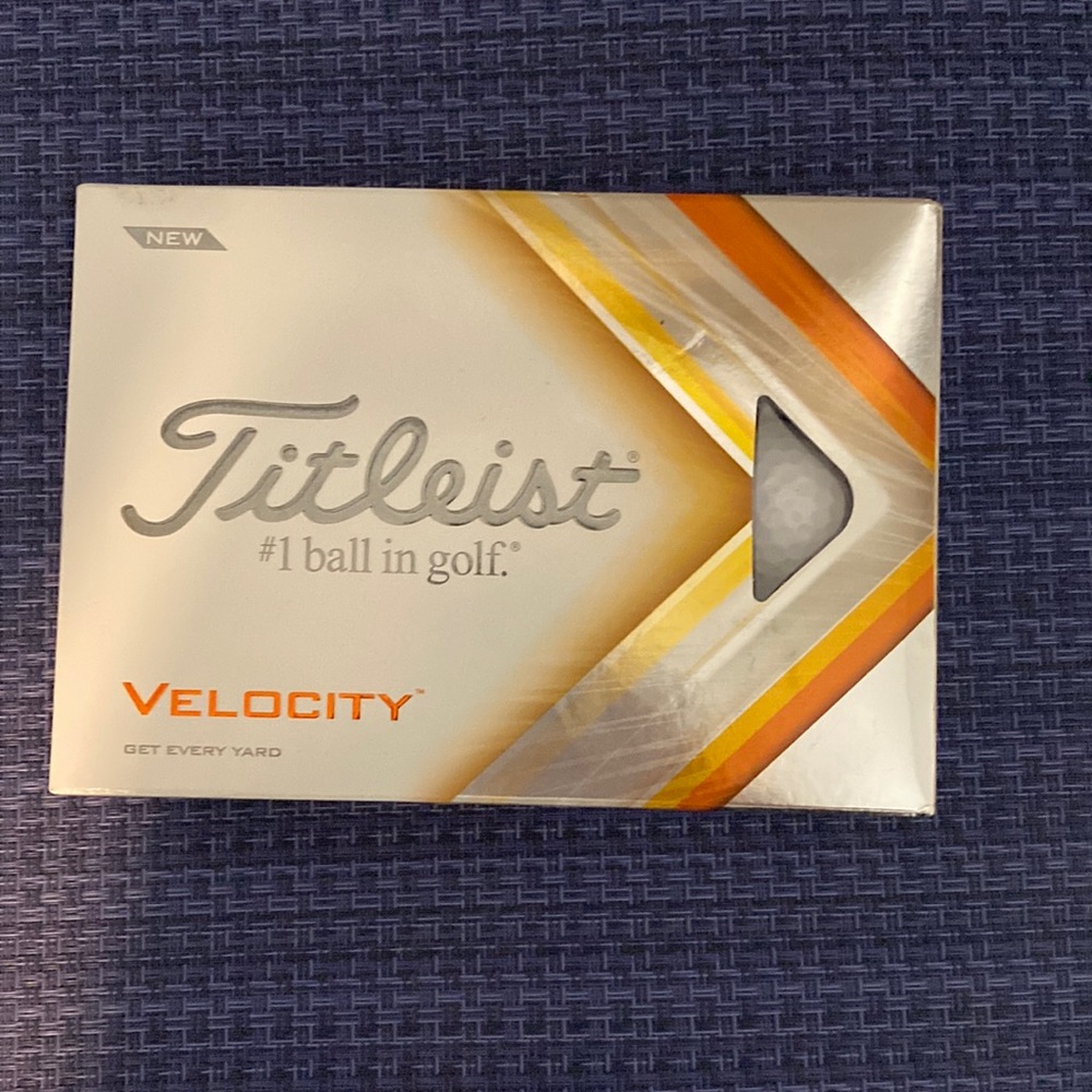 TITLEIST golf balls
